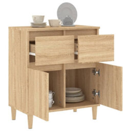 Berkfield Sideboard Sonoma Oak 60X35X70 Cm Engineered Wood - thumbnail 5