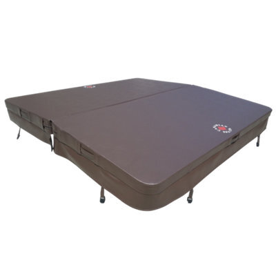 Proline Classic Brown Universal Spa Cover 88 X 88 X R4 In (223 X 223 X R10 Cm)