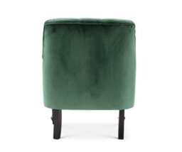 Velvet Bottle Green Armina Accent Chair - thumbnail 7