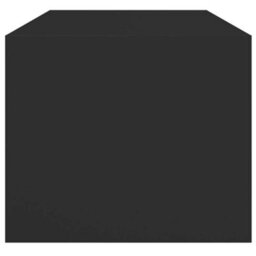 Berkfield Coffee Table With Glass Doors Black 102X50X42 Cm - thumbnail 7