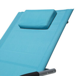 Beliani Rocking Sun Lounger Carano Metal Turquoise - thumbnail 9