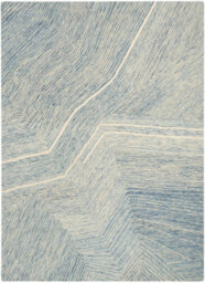 Pure Angles Ang01 Ivory Blue Rug By Dkny-114Cm X 175Cm - thumbnail 1