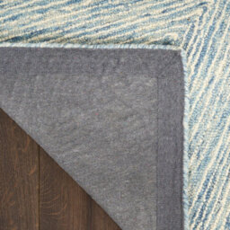 Pure Angles Ang01 Ivory Blue Rug By Dkny-114Cm X 175Cm - thumbnail 4