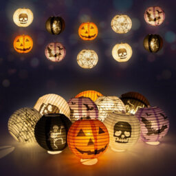 Global Gizmos Halloween Lantern String Lights - thumbnail 8