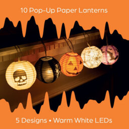 Global Gizmos Halloween Lantern String Lights - thumbnail 6