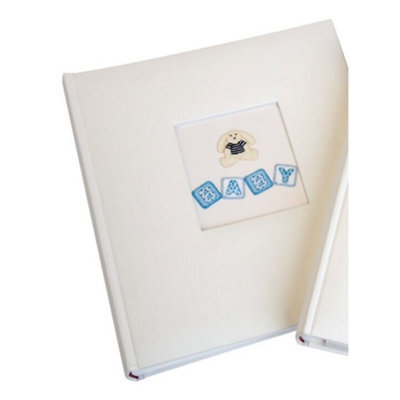 "Kenro Little Bunny Collection Photo Album Holds 200 Photos 6"" X 4"" - Baby Boy" - image 1