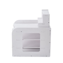 Living And Home White Desktop Letter Tray Desk Organiser - thumbnail 4