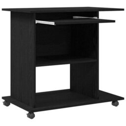 Walplus Computer Desk Black Oak 80X50X75 Cm Engineered Wood - thumbnail 5
