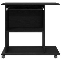 Walplus Computer Desk Black Oak 80X50X75 Cm Engineered Wood - thumbnail 6