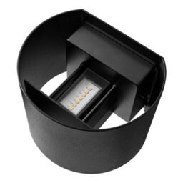 Nordlux Milda Outdoor Wall Light Black Aluminium Sensor Intergrated Led Weatherproof - Mains Powered, Ip44 - thumbnail 7