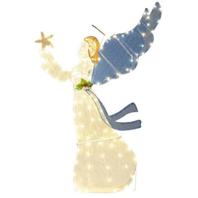 5Ft Lighted Angel Christmas Decoration - image 1