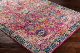 Livabliss Harput-Vintage Blue Beige Grey Burgundy Traditional Boho Living Dining Bedroom Rug 160 X 220 Cm Easy Care, Non Shedding - thumbnail 6