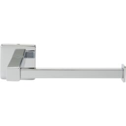 GoodHome Alessano Gloss Silver Effect Wall-Mounted Toilet Roll Holder (H)52mm (W)168mm - thumbnail 2