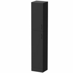 Affine Black Tall Bathroom Cabinet 1900 X 350 X 300mm - thumbnail 3