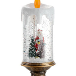 Living And Home Christmas Decorations Led Candle Crystal Lamp 8.5Cm Dia X 26Cm H - thumbnail 4