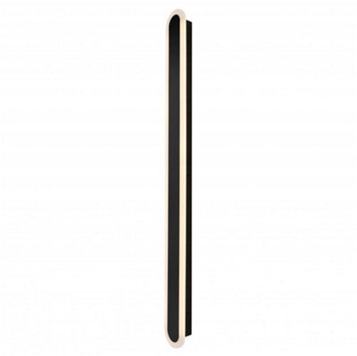 Zink Zn-44555-Blk Ren Outdoor Ip65 24W Led Cct 90Cm Linear Wall Light In A Black Finish - image 1