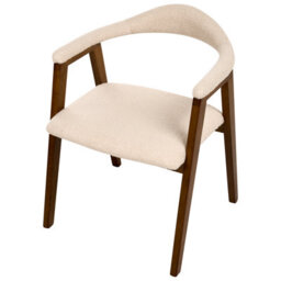Beliani Set Of 2 Dining Chairs Oneco Wood Dark Brown - thumbnail 8