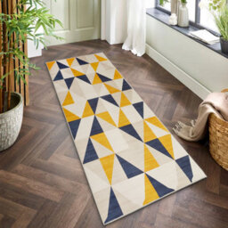 Ameha Brio Printed Rugs Bedroom Living Room Runner Rug Geometric Carpet Indoor Outdoor Mats 60X220 Cm - thumbnail 5