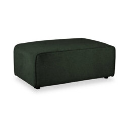 Hugo Moss Green Footstool - Fully Assembled By Roseland Furniture - thumbnail 1