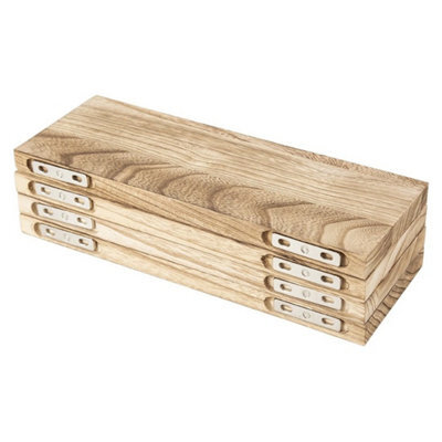 4X Wall Mount Wooden Floating Shelves Display Storage Wall Decor Rack - image 1