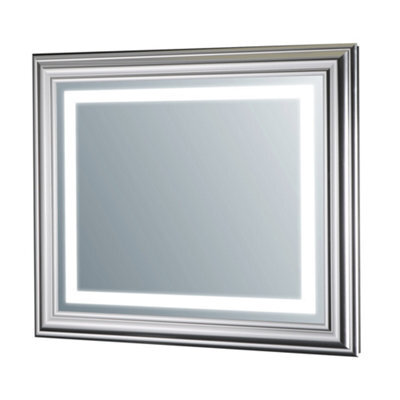 Plum&clay Calvin Led Illuminated Backlit Traditional Bathroom Mirror (H)700mm (W)800mm - image 1