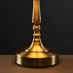 Valuelights Sienna Pair Of Touch Table Lamps With Pleated Shade And Bulbs - thumbnail 5