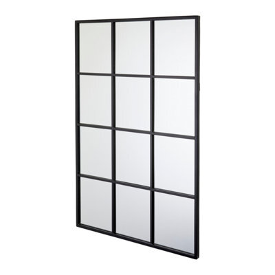 Rectangular Wall-Mounted Framed Mirror, (H)60Cm - image 1