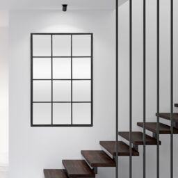 Rectangular Wall-Mounted Framed Mirror, (H)60Cm - thumbnail 3
