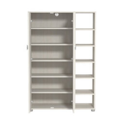 Gfw Bideford Tall Shoe Cabinet White - thumbnail 2
