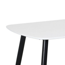 Core Products Aspen White 120Cm Rectangular Table And 4 Academy White Moulded Plastic Chairs - thumbnail 6