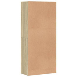Vidaxl Shoe Cabinet Sonoma Oak 80X39X178 Cm Engineered Wood - thumbnail 5