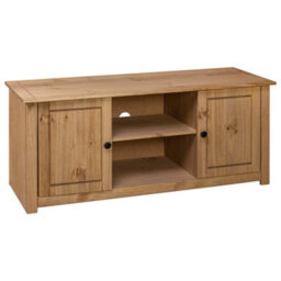 Berkfield Elegant Tv Cabinet 120X40X50 Cm Solid Pine Wood Panama Range - thumbnail 4