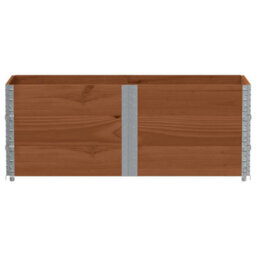 Berkfield Garden Planter Brown 150X50 Cm Solid Wood Pine - thumbnail 3