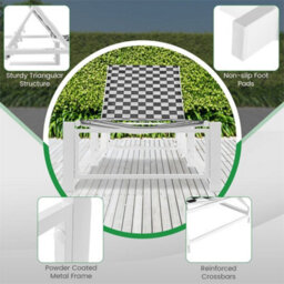 Adjustable Patio Chaise Lounge Outdoor Lounge Chair - thumbnail 2