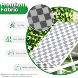 Adjustable Patio Chaise Lounge Outdoor Lounge Chair - thumbnail 6