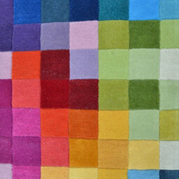 Funk Multi Colour Boxes Rug Rug 70X300 Runnercm For The Living Room - thumbnail 4