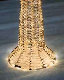WeRChristmas Pre-Lit Twinkling Gold Lamp Post, 6 Ft - thumbnail 6