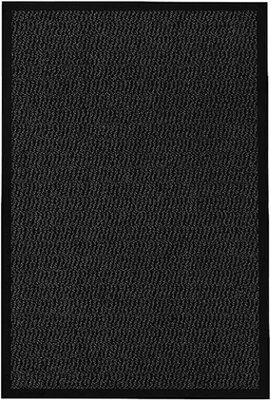 Kav Door Mat Dirt Trapper - Durable Indoor Non-Slip Barrier Mats - Super Absorbent Rugs For Home, Office (Black, 120Cm X 180Cm) - image 1
