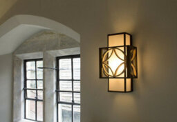 Elegant Heritage Bronze Wall Light Sconce With Gold Accents And E14 Led Bulb - thumbnail 2