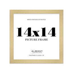 "14X14"" Turquoise Picture Frame - 14X14"" Square Frame With 12X12"" Mount For 14X14""/12X12"" Pictures Moderrn Style Thin Edge, 1 Pack"