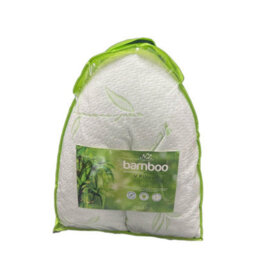 Homes & Linen V Shape Bamboo Pillow Memory Foam Orthopaedic V-Shaped Pillow Extra Cushioning Support For Head, Neck & Back - thumbnail 2