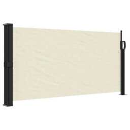 Walplus Retractable Side Awning Garden Sun Shade Canopy Gazebo For Back Door, Porch, Patio Cream 100X300 Cm - thumbnail 2