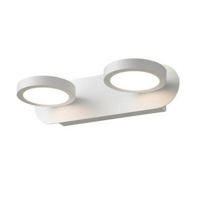 Luminosa Lighting Luminosa Modern Led Wall Lamp White, Warm White 3000K 630Lm