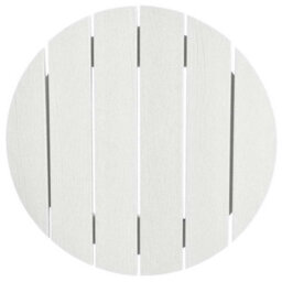 Berkfield Bar Table White 55 X 55 X 107 Cm Hdpe - thumbnail 8