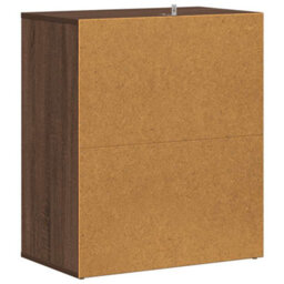 Berkfield Elegant Shoe Cabinet Brown Oak 60X35X70 Cm Engineered Wood - thumbnail 8