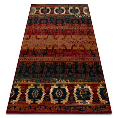 RugsX Wool Carpet Omega Tapas Ethnic, Light Ruby 170X235 Cm - image 1