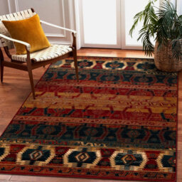 RugsX Wool Carpet Omega Tapas Ethnic, Light Ruby 170X235 Cm - thumbnail 5