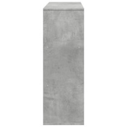 Berkfield Book Cabinet/room Divider Concrete Grey 100X33X94.5 Cm - thumbnail 5