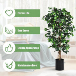 Gainoom 180Cm Ficus Tree Artificial Plant Decorative Plant Artificial Tree Houseplant - thumbnail 8