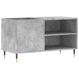Walplus Record Cabinet Concrete Grey 85X38X48 Cm Engineered Wood - thumbnail 2